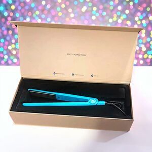 PYT HAIR Titanium Styling Tool in Turquoise Brand New In Box MSRP $300